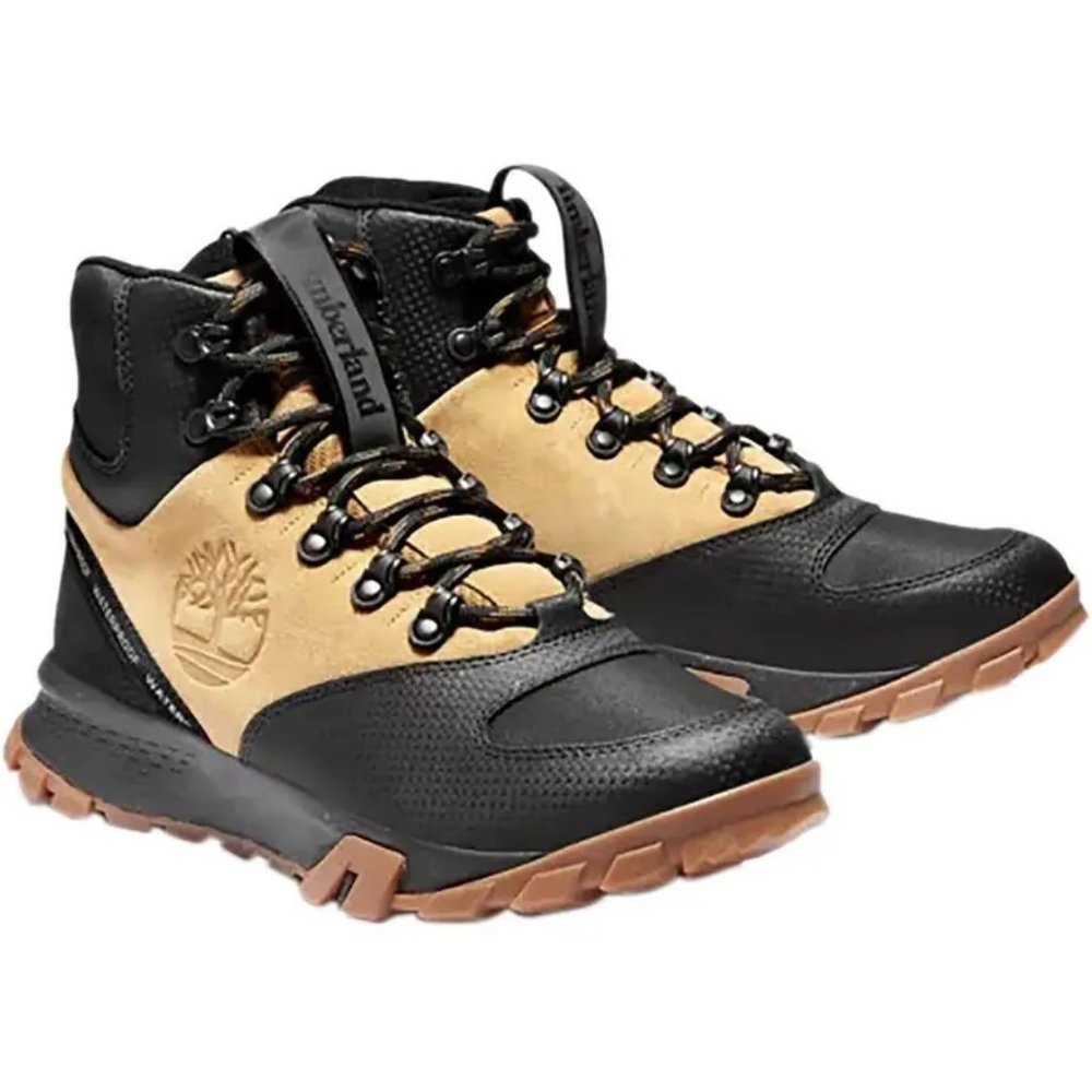 Timberland Garrison Trail Waterproof Mid Hiker-wheat Suede Men's Boots new